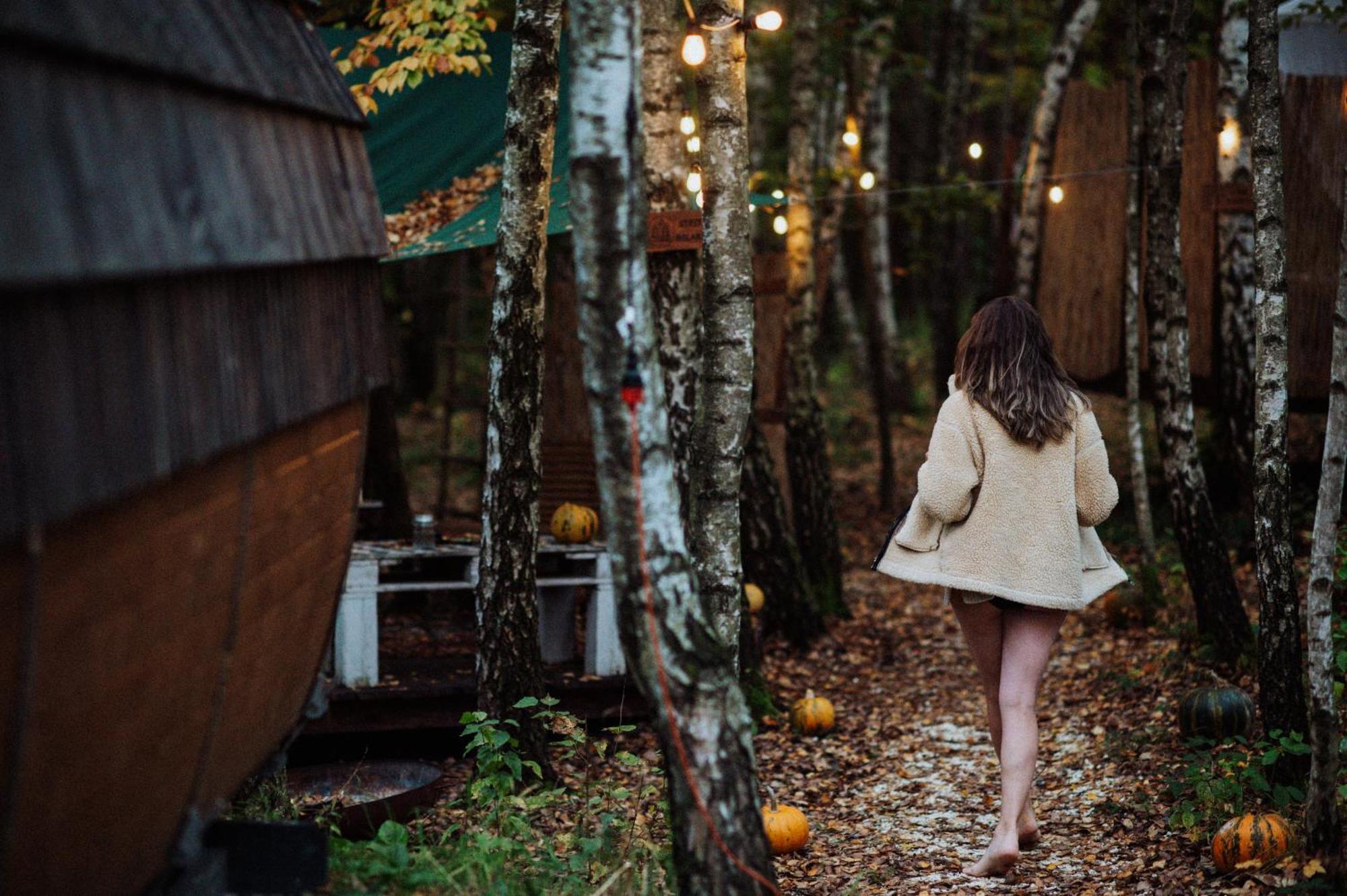Jurty Z Widokiem, Prywatna Balia- Dzikolas Glamping Krasnobrod Exterior photo